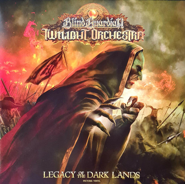 Image of Front Cover of 2xLP - VG+/EX - BLIND GUARDIAN TWILIGHT ORCHESTRA, Legacy Of The Dark Lands (Nuclear Blast ; 27361 46931, Europe 2019, Gatefold, Booklet, Picture Discs), Opened Instore, Still In Shrinkwrap, Sleeve Creased,  - 3326317E