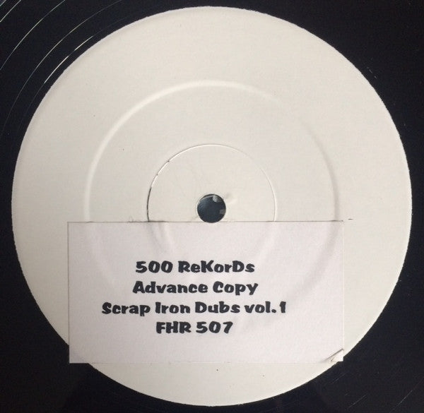 Image of Front Cover of 12" - /VG - NEW HORIZONS, Scrap Iron Dubs Vol. 1 (500 ReKorDs; FHR 507, UK 1999), light marks only,  - 3346333S