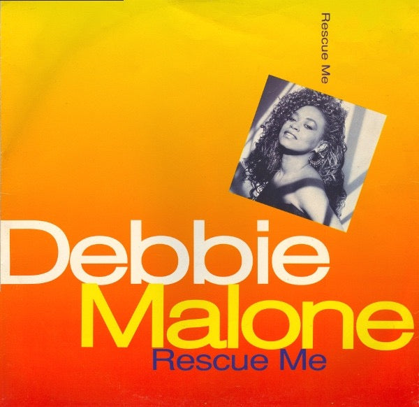 Image of Front Cover of 12" - VG+/VG+ - DEBBIE MALONE, Rescue Me (Crazy About Your Love) (Pulse-8 Records; 12 LOSE 22, UK 1992, Picture Sleeve), ,  - 3316630C
