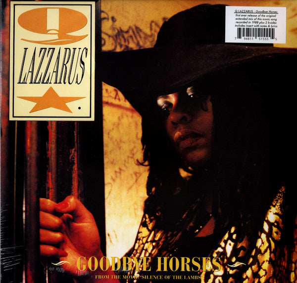 Image of Front Cover of 12" - VG+/VG+ - Q LAZZARUS, Goodbye Horses (Dark Entries; DE-306, US 2025 Reissue, Insert & Black Inner), ,  - 3346369S