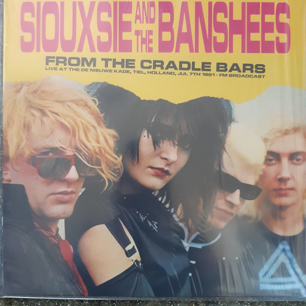 Image of Front Cover of LP - VG+/VG - SIOUXSIE AND THE BANSHEES, From The Cradle Bars (Live At The De Nieuwe Kade, Tiel, Holland, Jul 7th 1981 - FM Broadcast) (Dear Boss.; JACK029, Europe 2023), Hairlines,  - 3446001S