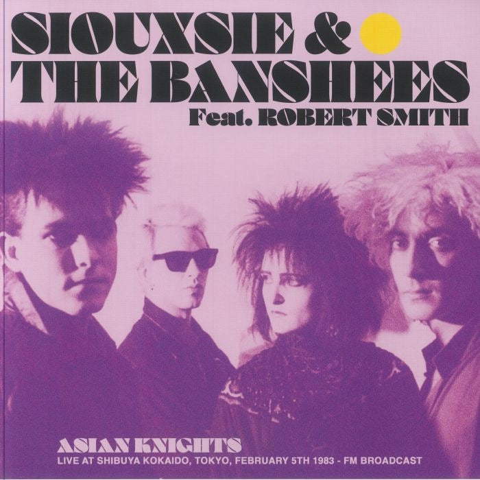 Image of Front Cover of 2xLP - VG+/VG+ - SIOUXSIE AND THE BANSHEES, Asian Knights (Live At Shibuya Kokaido, Tokyo, February 5th 1983 - FM Broadcast) (Dear Boss; JACK058, Europe 2024, Feat Robert Smith of the Cure), Still In Opened Shrinkwrap,  - 3446002S