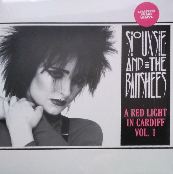 Image of Front Cover of LP - VG+/VG+ - SIOUXSIE AND THE BANSHEES, A Red Light In Cardiff Vol. 1 (Outsider Records; OUTS041, UK 2024, Pink Vinyl), Still In Opened Shrinkwrap With Hype Sticker,  - 3446004S