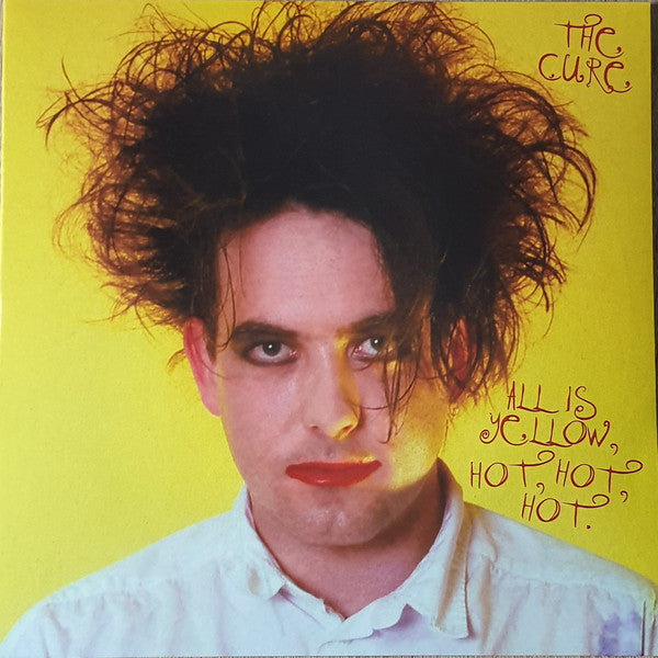 Image of Front Cover of LP - VG+/VG+ - THE CURE, All Is Yellow, Hot, Hot, Hot. (Inside Job Records; CIB17,  2021, Inner, Red Vinyl, Birmingham NEC 6 December 1987 FM Broadcast), ,  - 3446005S