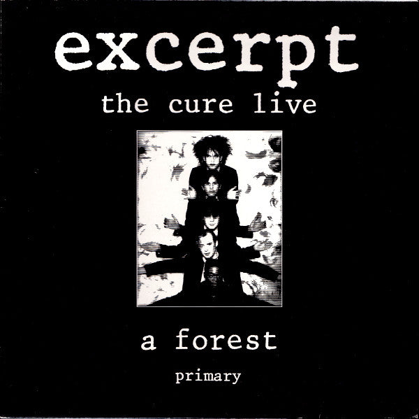Image of Front Cover of 12" - VG/VG - THE CURE, Excerpt - The Cure Live (Fiction Records; 881 448-1, Germany 1984), Strong VG - a few hairlines, edge wear, edge creses,  - 3446013S