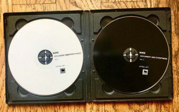 Image of Label Cover of 2xCD - VG/VG - WIRE, Document And Eyewitness   1979   1980 (Pinkflag; PF21CD, UK, Europe & US 2014), ,  - 3456000S