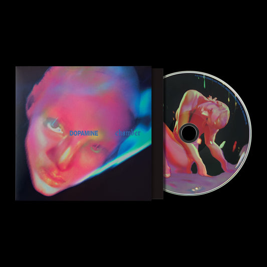 Image of Front Cover of CD - NEW/NEW - FONTAINES D.C., Dopamine Chamber (Xl Recordings; XL1673CD, UK 2026), , Fontaines D.C. announce their fifth studio album, Dopamine Chamber, released on 16th October via XL Recordings. Produced by James Ford, it is the follow-up to 2024’s platinum-certified Romance and the sound of a band moving decisively away from the guitar language of their early records into something colder, stranger and more synthetic. Across the album, Fontaines D.C. move between gratification an
