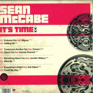 Image of Back Cover of 2x12" - EX/EX - SEAN MCCABE, It's Time (Z Records; ZEDDLP033, UK 2014), ,  - 3426015E