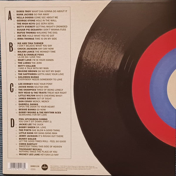 Image of Back Cover of 2xLP - EX/EX - EDDIE PILLER, The Mod Top 40 (Demon Records; DEMREC1246, UK 2024, 2 Inners), Still In Opened Shrinkwrap With Hype Sticker,  - 3416018C