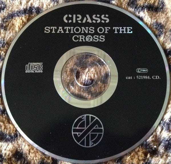 Image of Label Cover of CD - VG+/VG - CRASS, Stations Of The Crass (Crass Records; 52184. CD., Canada , Jewel Case), ,  - 3416027C