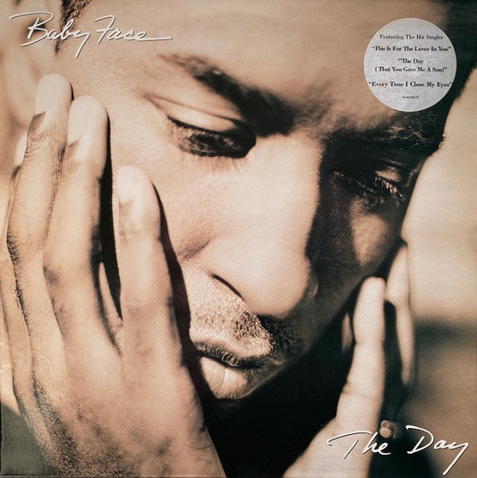 Image of Front Cover of LP - VG/G+ - BABYFACE, The Day (Epic; EPC 485368 1, Europe 1996, Inner), Storage marks + hairlines. Sleeve has light ringwear and edgewear.,  - 3416041C
