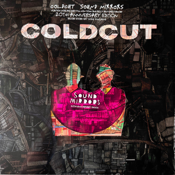 Image of Front Cover of 2xLP - EX/EX - COLDCUT, Sound Mirrors (Ninja Tune; ZEN115XX, UK 2026, Green Vinyl), Opened in store. Still in shrink (opened).,  - 3426046E
