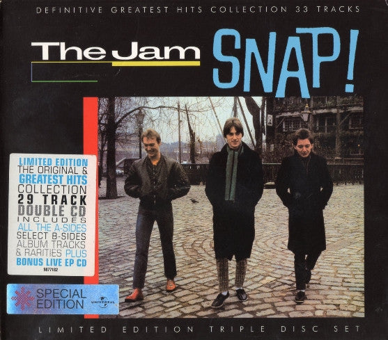 Image of Front Cover of CD - VG+/VG+ - THE JAM, Snap! (Polydor; 9877182, UK 2006), ,  - 3436009E
