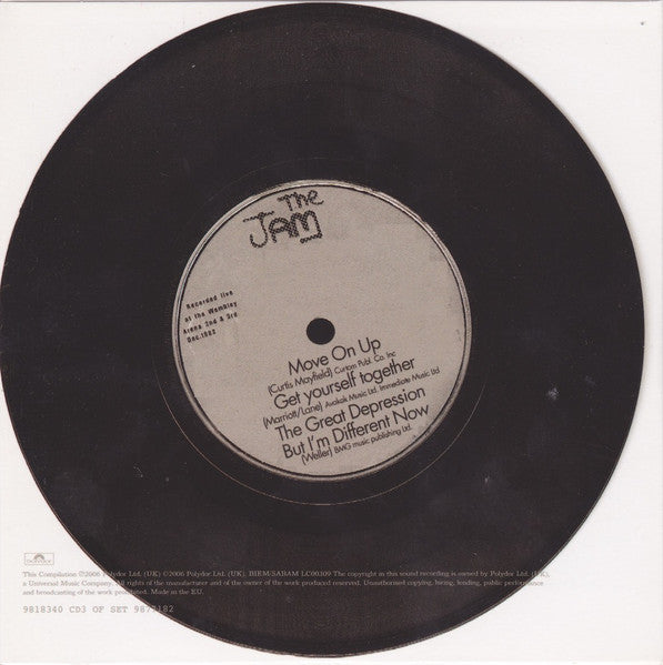 Image of Label Cover of CD - VG+/VG+ - THE JAM, Snap! (Polydor; 9877182, UK 2006), ,  - 3436009E