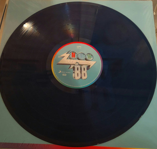 Image of Label Cover of 3xLP - VG+/VG+ - VARIOUS, Now Yearbook '88 (Sony Music; LPYBNOW88, UK 2023, Black Inners, Blue Vinyl), Large corner crease,  - 3446080S