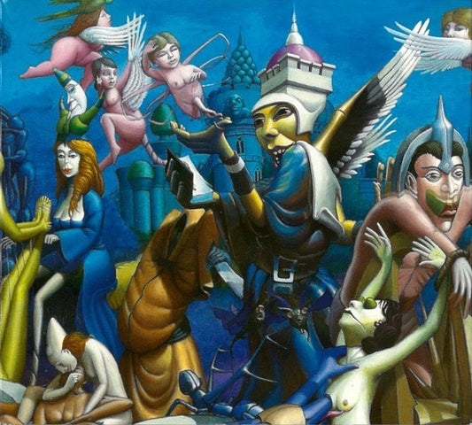 Image of Front Cover of 2xCD - VG+/VG - CATHEDRAL, The Ethereal Mirror (Earache; MOSH077CDD, Europe 2009, Digipak, Poster, DualDisc With EP), ,  - 3416109C