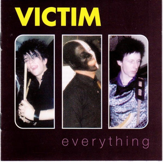 Image of Front Cover of CD - VG+/G+ - VICTIM, Everything (Overground Records; OVER 97VPCD, UK 2003, Jewel Case), Lots of light hairlines.,  - 3416140C