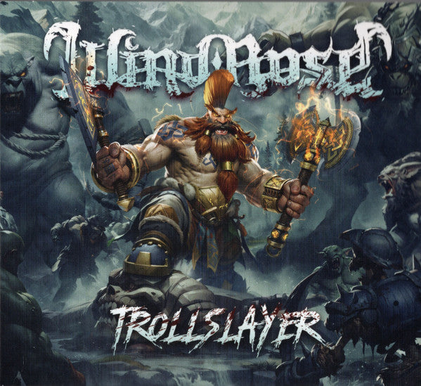 Image of Front Cover of CD - VG+/VG+ - WIND ROSE, Trollslayer (Napalm Records; NPR1259DP, USA & Europe 2024, Triple Digipak, Booklet), ,  - 3436020E