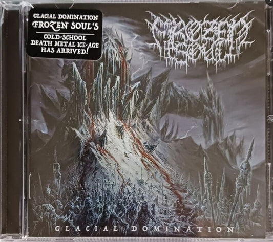 Image of Front Cover of CD - EX/EX - FROZEN SOUL, Glacial Domination (Century Media; 19658794992, Europe 2023, Jewel Case, Booklet), ,  - 3436021E