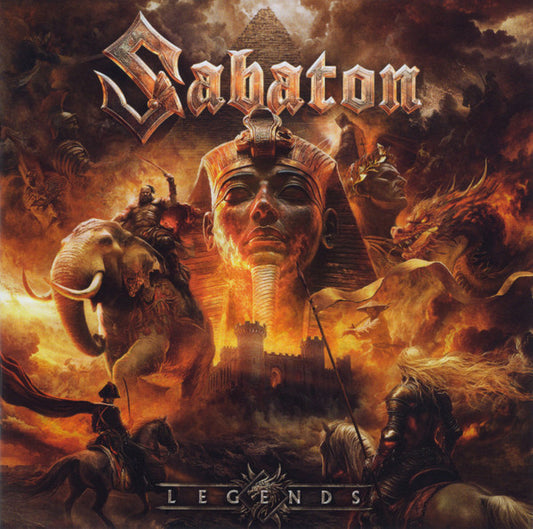 Image of Front Cover of CD - VG+/VG+ - SABATON, Legends (Better Noise Music; BNM-986-2, Europe 2025, Jewel Case, Booklet), ,  - 3436023E