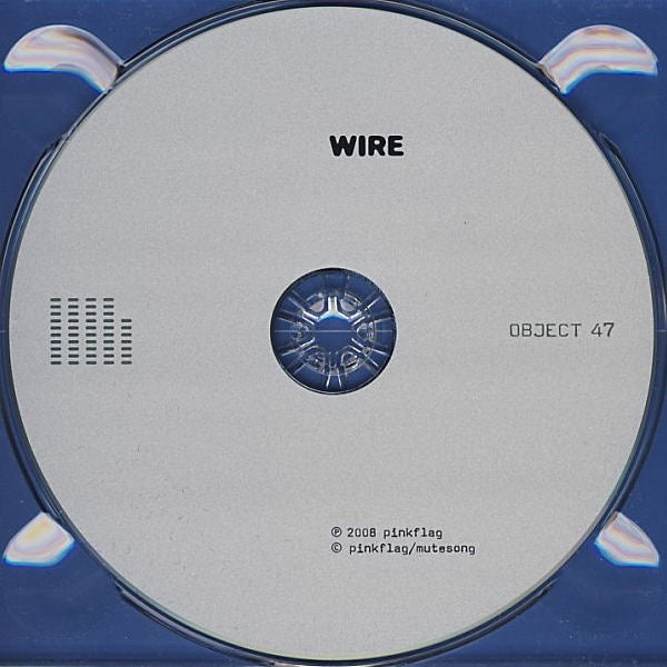 Image of Label Cover of CD - VG+/VG+ - WIRE, Object 47 (Pinkflag; PF 17, USA, Canada & Europe 2008, Digipak), ,  - 3416113C
