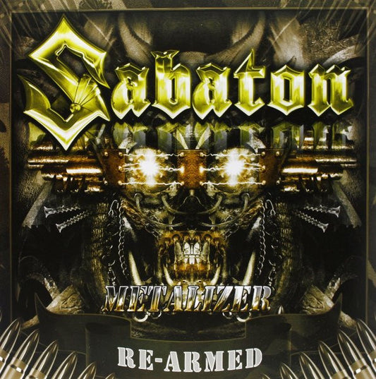 Image of Front Cover of CD - VG+/VG+ - SABATON, Metalizer (Re-Armed) (Nuclear Blast; NB 2644-2, Germany 2012, Jewel Case, Booklet), ,  - 3436024E