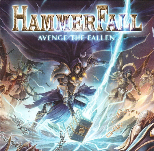 Image of Front Cover of CD - EX/VG+ - HAMMERFALL, Avenge The Fallen (Nuclear Blast Records; NBR 72092, Europe 2024, Jewel Case, Booklet), ,  - 3436027E