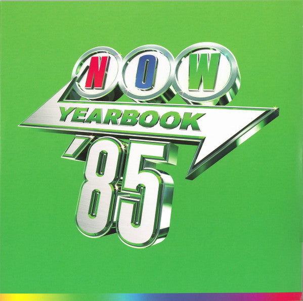 Image of Front Cover of 3xLP - VG/VG+ - VARIOUS, Now Yearbook '85 (Sony Music; LPYBNOW85, UK 2022, Black Inners, Green Vinyl), Still in shrinkwrap, corner bump. Water damage causing sleeve to warp slightly out of shape and stain.,  - 3446122S