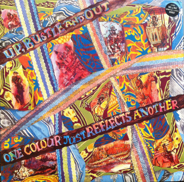 Image of Front Cover of 2xLP - VG/G+ - UP, BUSTLE AND OUT, One Colour Just Reflects Another (Ninja Tune; ZEN 19, UK 1996), Sleeve in strong VG, slight wear on corner only. Vinyl has light marks only, plays VG. No booklet.,  - 3446115S