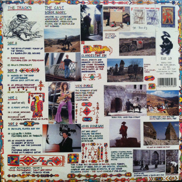 Image of Back Cover of 2xLP - VG/G+ - UP, BUSTLE AND OUT, One Colour Just Reflects Another (Ninja Tune; ZEN 19, UK 1996), Sleeve in strong VG, slight wear on corner only. Vinyl has light marks only, plays VG. No booklet.,  - 3446115S