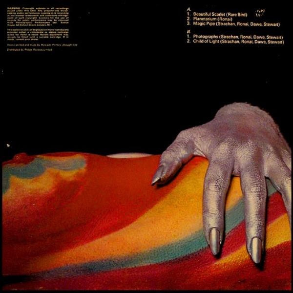 Image of Back Cover of LP - VG/G+ - SWEGAS, Child Of Light (Trend; 6480 002, UK 1971, Gatefold), Hairline marks, Sleeve a little worn round the edges,  - 3416080C