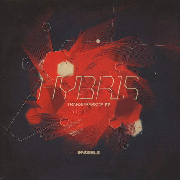 Image of Front Cover of 2x12" - VG/G+ - HYBRIS, Transgressor EP (Invisible Recordings; INVSB014, Netherlands 2015), Conservative grading, sleeve in opened shirnkwarp, vinyl only has light marks.,  - 3446127S