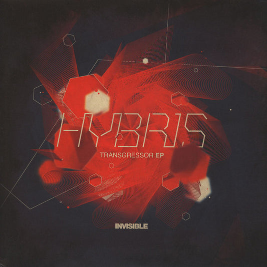 Image of Front Cover of 2x12" - VG/G+ - HYBRIS, Transgressor EP (Invisible Recordings; INVSB014, Netherlands 2015), Conservative grading, sleeve in opened shirnkwarp, vinyl only has light marks.,  - 3446127S