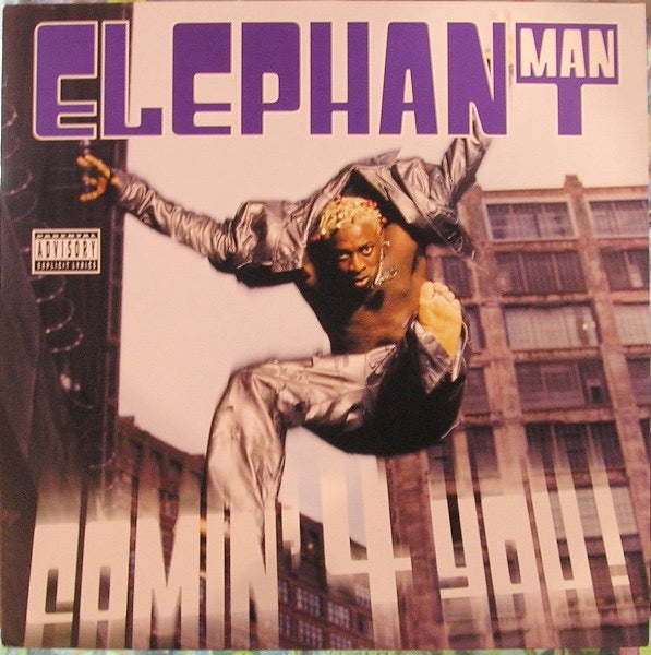 Image of Front Cover of LP - VG/VG+ - ELEPHANT MAN, Comin' 4 You (Greensleeves Records; GREL 261, UK 2000), ,  - 3416156C