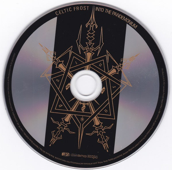 Image of Label Cover of CD - VG+/VG - CELTIC FROST, Into The Pandemonium (Noise; NOISECD012, Europe 2017 Reissue, Digibook), ,  - 3416186C