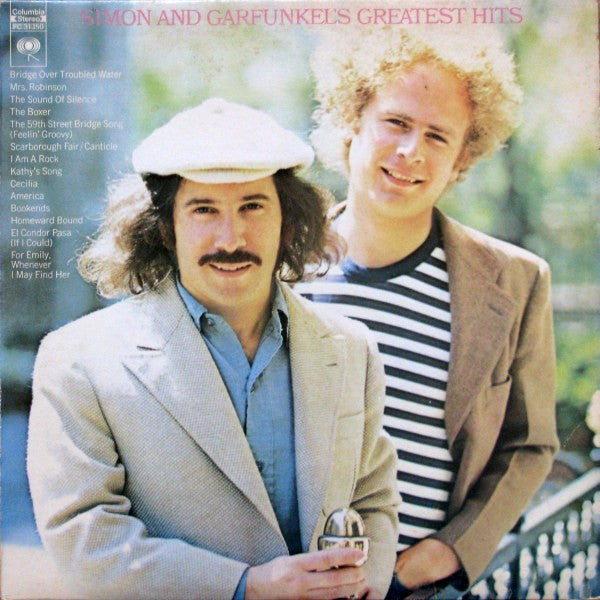 Image of Front Cover of LP - VG/G+ - SIMON & GARFUNKEL, Simon And Garfunkel's Greatest Hits (Columbia; PC 31350, Canada Reissue), ,  - 3416132C