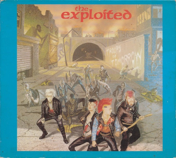 Image of Front Cover of CD - VG+/VG+ - THE EXPLOITED, Troops Of Tomorrow (Snapper Classics; SDPCD172, UK 2004 Reissue, Digipak), ,  - 3416188C