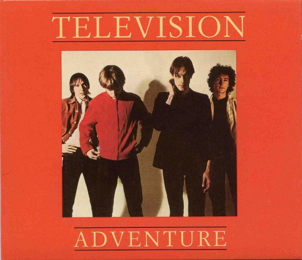 Image of Front Cover of CD - VG+/VG+ - TELEVISION, Adventure (Elektra; 8122-73921-2, Europe 2003 Reissue, Gatefold Card Sleeve, Booklet), ,  - 3416190C