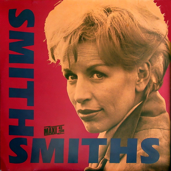 Image of Front Cover of 12" - VG/VG+ - THE SMITHS, Some Girls Are Bigger Than Others (Zensor; 16.20504, Germany 1986, Picture Sleeve, Orange Translucent Vinyl), Edge wear and corner creasing. Pristine disc.,  - 3446095S