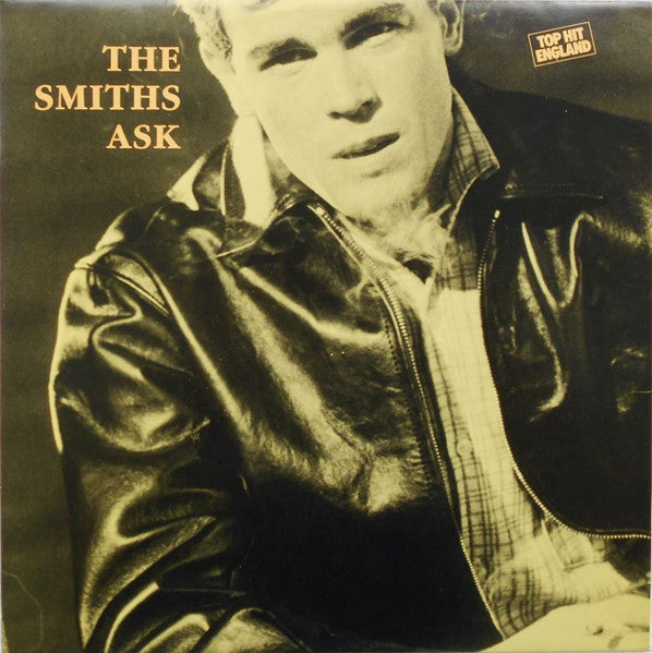 Image of Front Cover of 12" - G/VG - THE SMITHS, Ask (Zensor; 6.20676, Germany 1986, Picture Sleeve, Clear Vinyl), Sleeve is water damaged and torn bottom rear where its stuck to another record. Fine light marks.,  - 3416434C