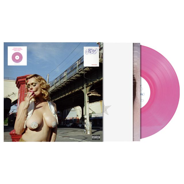 Image of Front Cover of LP - NEW/NEW - TROYE SIVAN, She's The Best (Tokky's Music/Interscope; 6137821, UK 2026, Inner & Insert, Indie Exclusive Pink Vinyl), , Troye Sivan's highly anticipated album She’s The Best, out October 9, 2026. - 9411127C