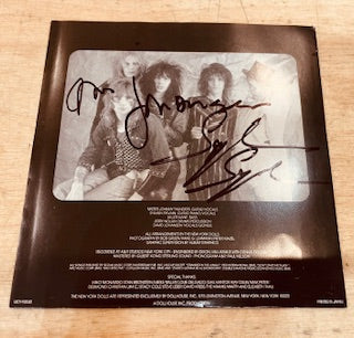 Image of Front Cover of CD - VG+/VG - NEW YORK DOLLS, Too Much Too Soon (Mercury; UICY-93040, Japan 2006, Card Sleeve, Inner & Insert, SIGNED on inner  by  David Johansen & Sylvain Sylvain. NO OBI), ,  - 3416213C