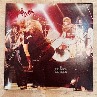 Image of Back Cover of CD - VG+/VG - NEW YORK DOLLS, Too Much Too Soon (Mercury; UICY-93040, Japan 2006, Card Sleeve, Inner & Insert, SIGNED on inner  by  David Johansen & Sylvain Sylvain. NO OBI), ,  - 3416213C