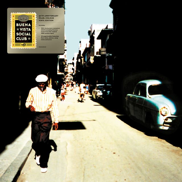 Image of Front Cover of 2xLP - NEW/NEW - BUENA VISTA SOCIAL CLUB, Buena Vista Social Club (30th Anniversary Edition) (BMG; 964236520, UK 2026, Limited Edition 30th Anniversary Edition Pearl Vinyl ), , Celebrating 30 years since ‘Buena Vista Social Club’ was released, this classic will be made available on limited edition pearl vinyl and features the remastered audio and bonus tracks released as part of the album’s 25th Anniversary in 2021. Masterminded by the trio of Cuban bandleader Juan de Marcos González