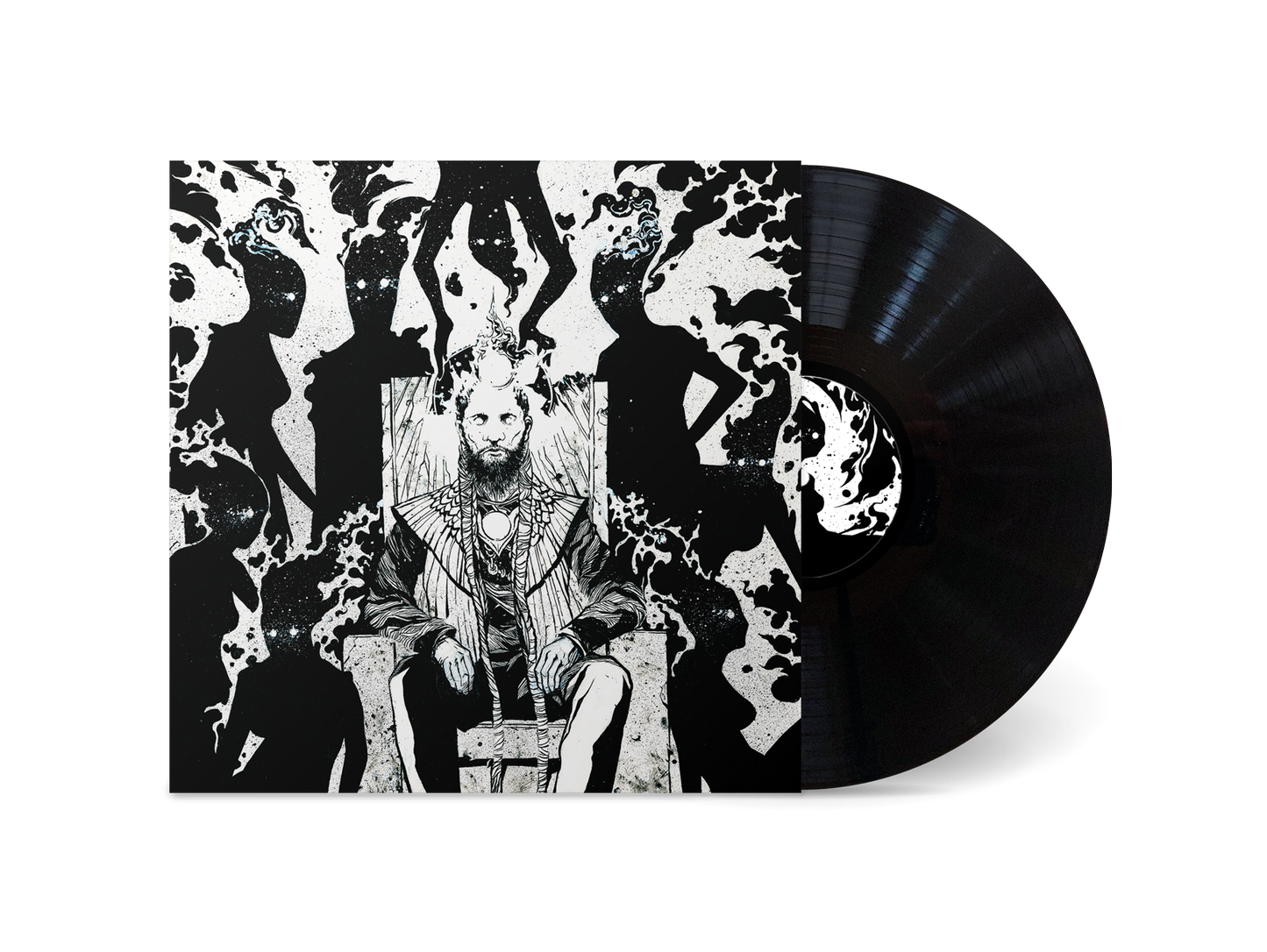 Image of Back Cover of LP - NEW/NEW - CURLY CASTRO, Yaphet (Backwoodz Studioz / Rhymesayers; BWZ819LP, UK 2026, Black Vinyl), , Yaphet is the new album from rapper Curly Castro–also known as one half of the dynamic duo Shrapknel–out September 18, 2026, on Backwoodz Studioz. On Yaphet, Castro draws inspiration from the Blaxploitation film genre of the 1970’s; using that era’s black heroes and antiheroes as a launching pad for his cinematic lyricism. Flows switch as effortlessly as camera angles, verses are s