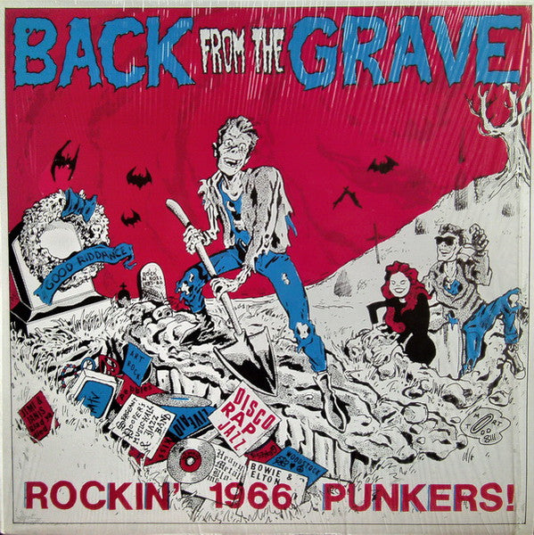 Image of Front Cover of LP - VG+/VG+ - VARIOUS, Back From The Grave Volume One (Crypt Records; CRYPT LP 001, Germany 1996 Reissue, No Insert), ,  - 3416095C
