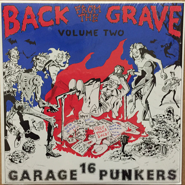 Image of Front Cover of LP - VG+/VG+ - VARIOUS, Back From The Grave Volume Two (Crypt Records; Crypt 002, Germany 2014 Reissue, Insert), ,  - 3416096C