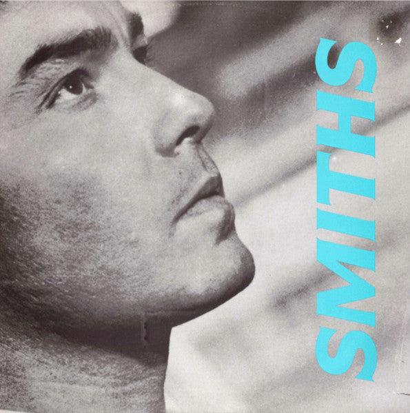 Image of Front Cover of 12" - VG/VG - THE SMITHS, Panic (TELDEC; 6.20648 AE, Germany 1986, Blue Transparent Vinyl, Blue Labels), Hairlines. Sticker damage on front of sleeve,  - 3446206S