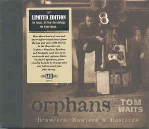 Image of Front Cover of 3xCD - EX/EX - TOM WAITS, Orphans - Brawlers, Bawlers and Bastards (ANTi; 6677-2, UK 2006, Book Slv, Limited Edition), ,  - 3336027E