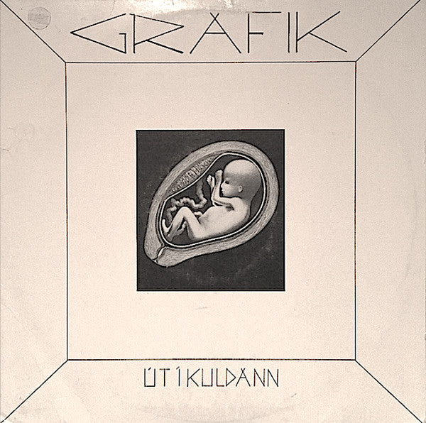 Image of Front Cover of LP - VG/VG+ - GRAF K,  t   Kuldann (GRAF; GRAF 001, Iceland 1981, Insert), Corner crease, a few foxing spots,  - 3446180S